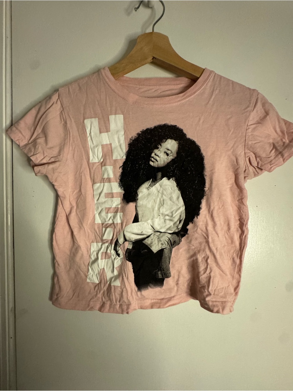 H.E.R Pink Graphic Short Sleeve Tee